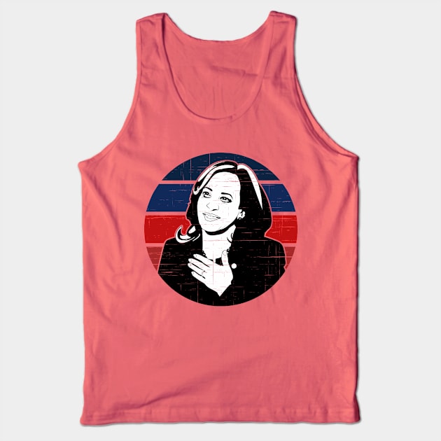 Retro Kamala Harris Tank Top by JonesCreations